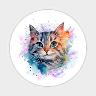 Galaxy Cat Magnet